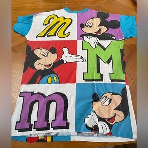 Vintage Mickey Mouse disney xl oversized long tee